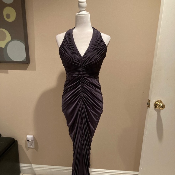 Cache Ruched Evening Gown - Picture 3 of 8